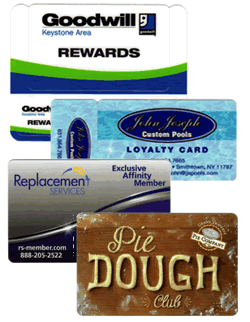 Plastic Reward Cards